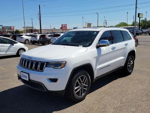 Bright White Clearcoat 2020 Jeep Grand Cherokee Limited