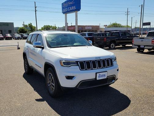 Bright White Clearcoat 2020 Jeep Grand Cherokee Limited