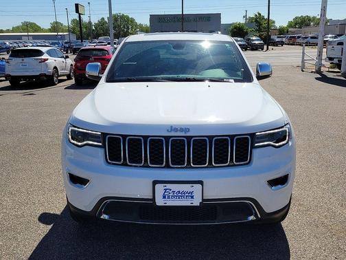 Bright White Clearcoat 2020 Jeep Grand Cherokee Limited