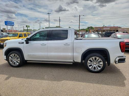 White Frost Tri-Coat 2021 GMC Sierra 1500 Denali