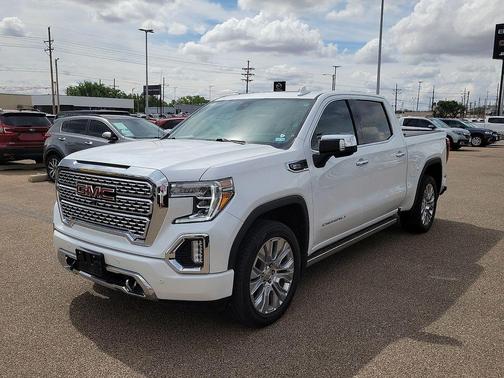 White Frost Tri-Coat 2021 GMC Sierra 1500 Denali