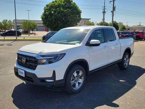 Platinum White Pearl 2026 Honda Ridgeline RTL