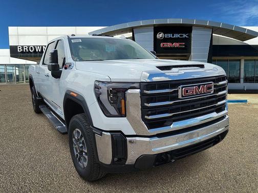 Summit White 2026 GMC Sierra 2500 SLT