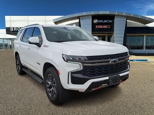 Summit White 2022 Chevrolet Tahoe Z71