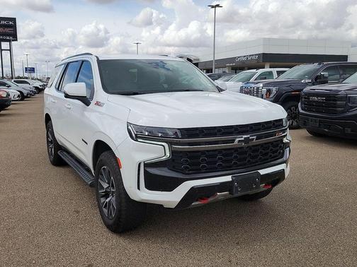 Summit White 2022 Chevrolet Tahoe Z71