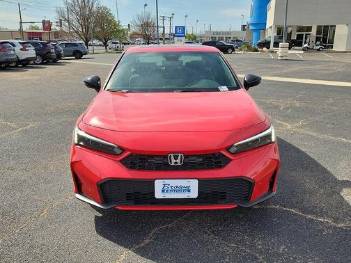 Rallye Red 2026 Honda Civic Hybrid Sport Touring
