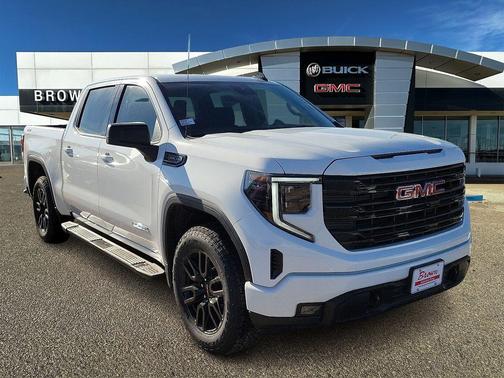 Summit White 2026 GMC Sierra 1500 Elevation