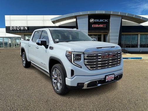Glacier White 2026 GMC Sierra 1500 Denali