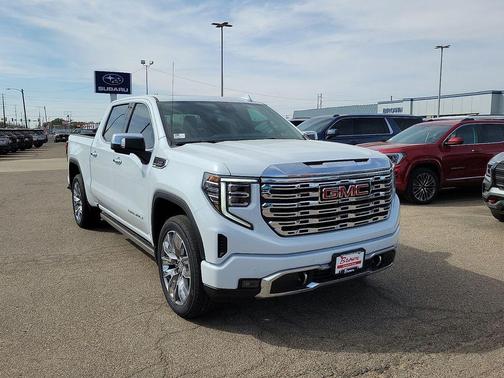 Glacier White 2026 GMC Sierra 1500 Denali