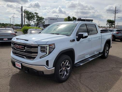 Glacier White 2026 GMC Sierra 1500 SLT