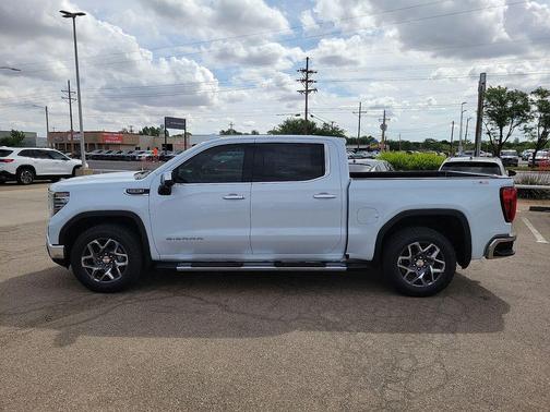 Glacier White 2026 GMC Sierra 1500 SLT