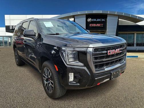 Onyx Black 2023 GMC Yukon AT4