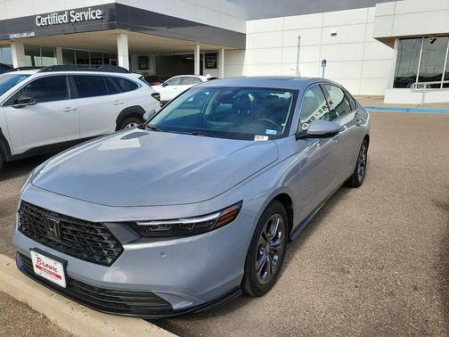 Gray 2026 Honda Accord Hybrid EX-L