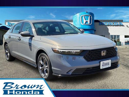 Gray 2026 Honda Accord Hybrid EX-L