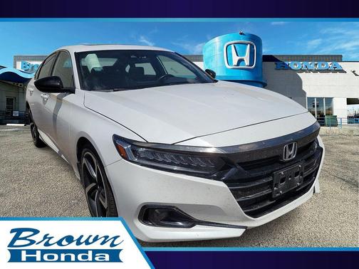 Platinum White 2022 Honda Accord Sport 2.0T