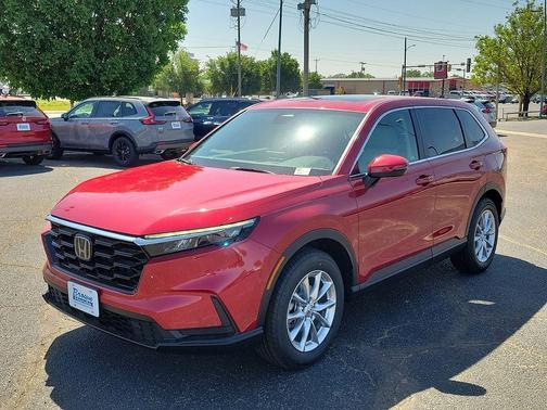 Radiant Red Metallic 2026 Honda CR-V EX