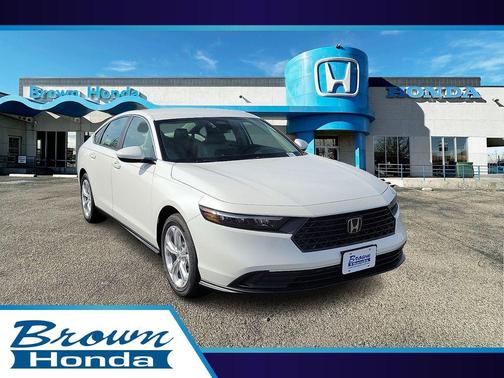 Platinum White Pearl 2026 Honda Accord LX