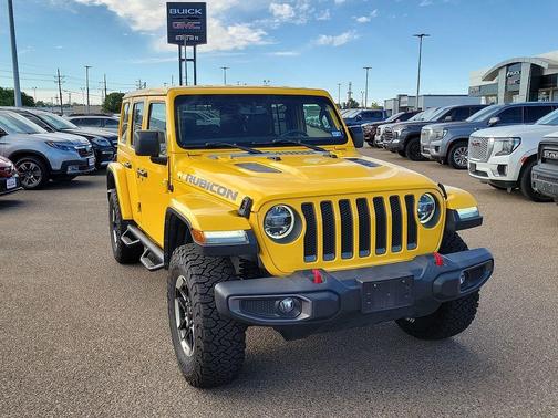 Baja Yellow Clearcoat 2020 Jeep Wrangler Unlimited Rubicon