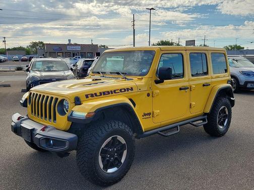 Baja Yellow Clearcoat 2020 Jeep Wrangler Unlimited Rubicon