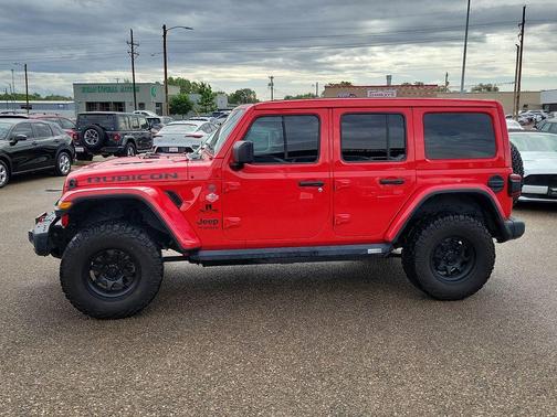 Firecracker Red Clearcoat 2020 Jeep Wrangler Unlimited Rubicon