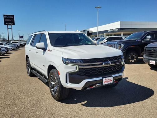 Summit White 2021 Chevrolet Tahoe Z71