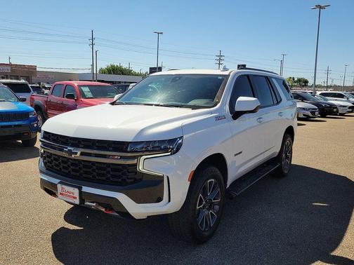 Summit White 2021 Chevrolet Tahoe Z71