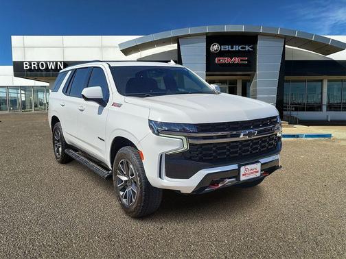 Summit White 2021 Chevrolet Tahoe Z71