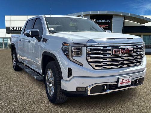 Glacier White 2026 GMC Sierra 1500 Denali