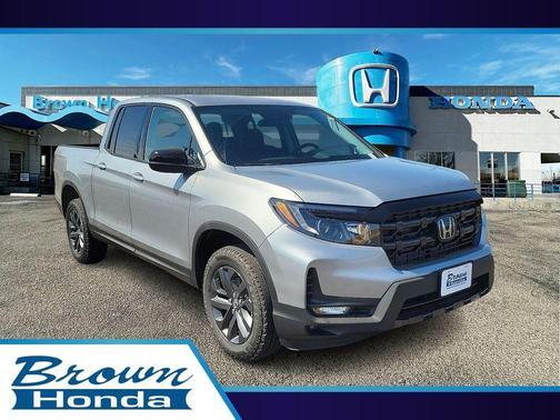 Solar Silver Metallic 2026 Honda Ridgeline Sport