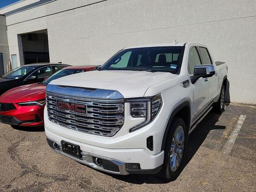 White Frost Tri-Coat 2024 GMC Sierra 1500 Denali