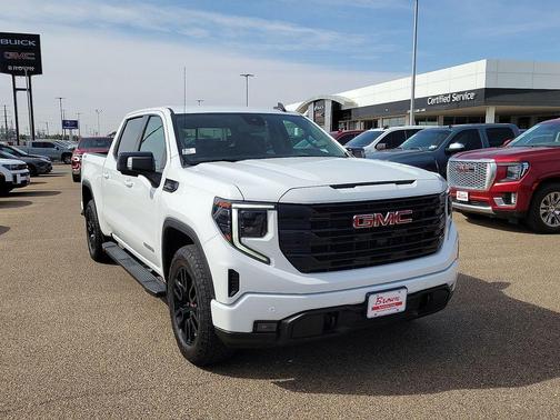 Summit White 2024 GMC Sierra 1500 Elevation