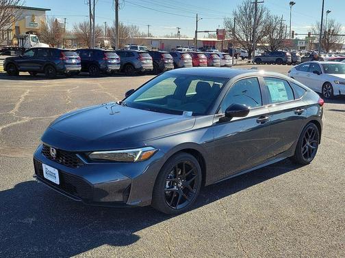 Meteorite Gray Metallic 2026 Honda Civic Hybrid Sport