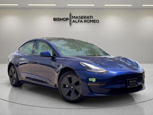 Blue 2023 Tesla Model 3 Base