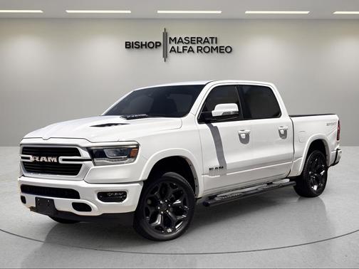 Bright White Clearcoat 2021 RAM 1500 Laramie