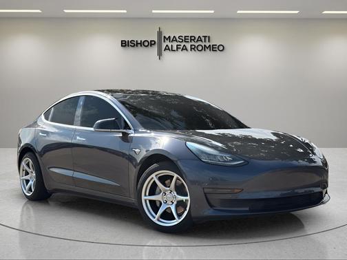 Gray 2019 Tesla Model 3 Mid Range