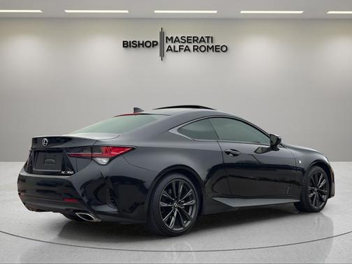 Obsidian Black 2024 Lexus RC 350 F Sport