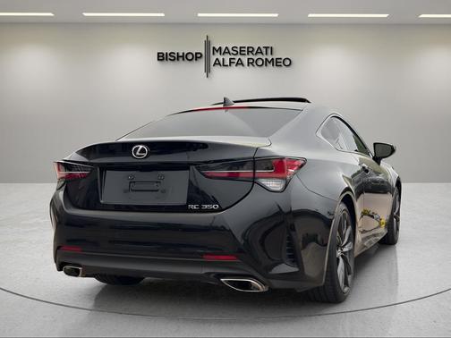 Obsidian Black 2024 Lexus RC 350 F Sport