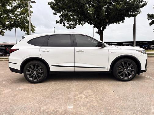 Platinum White Pearl 2025 Acura MDX A-Spec