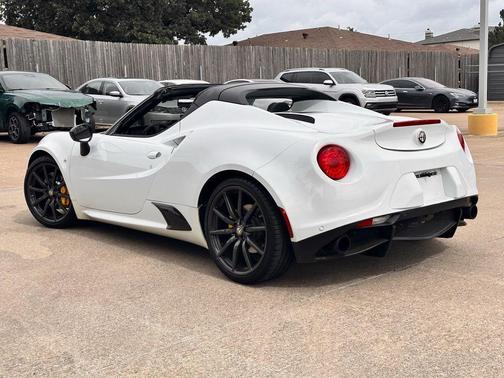 White 2015 Alfa Romeo 4C Spider Spider