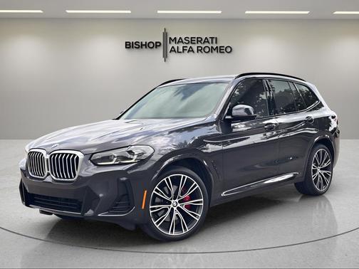 Dark Graphite Metallic 2022 BMW X3 sDrive30i