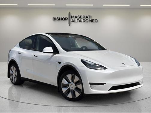 Pearl White Multi 2023 Tesla Model Y Long Range