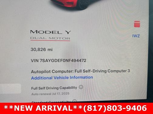 2022 Tesla Model Y Performance