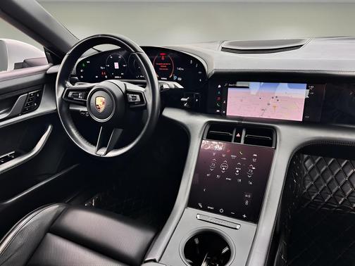 White 2020 Porsche Taycan 4S