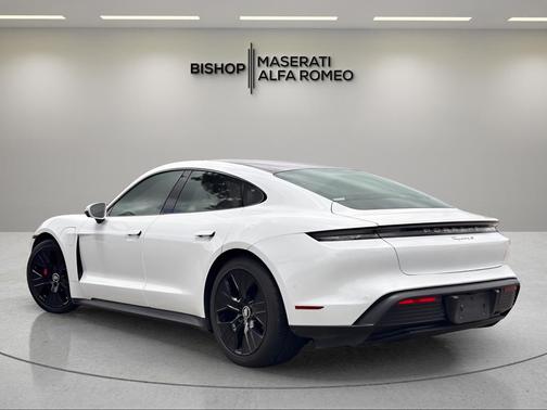 White 2020 Porsche Taycan 4S