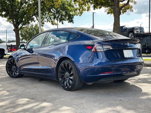 Blue 2023 Tesla Model 3 Performance