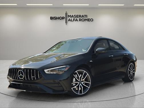 Cosmos Black Metallic 2024 Mercedes-Benz AMG CLA 35 Base
