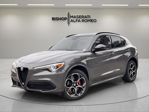 Vesuvio Gray Metallic 2023 Alfa Romeo Stelvio Veloce