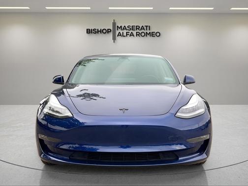 Deep Blue Metallic 2019 Tesla Model 3 Mid Range