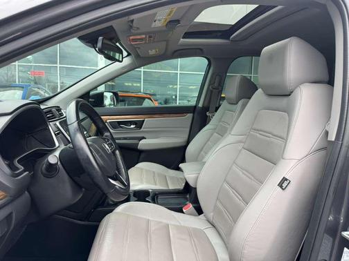 Modern Steel Metallic 2018 Honda CR-V Touring