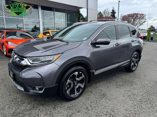 Modern Steel Metallic 2018 Honda CR-V Touring